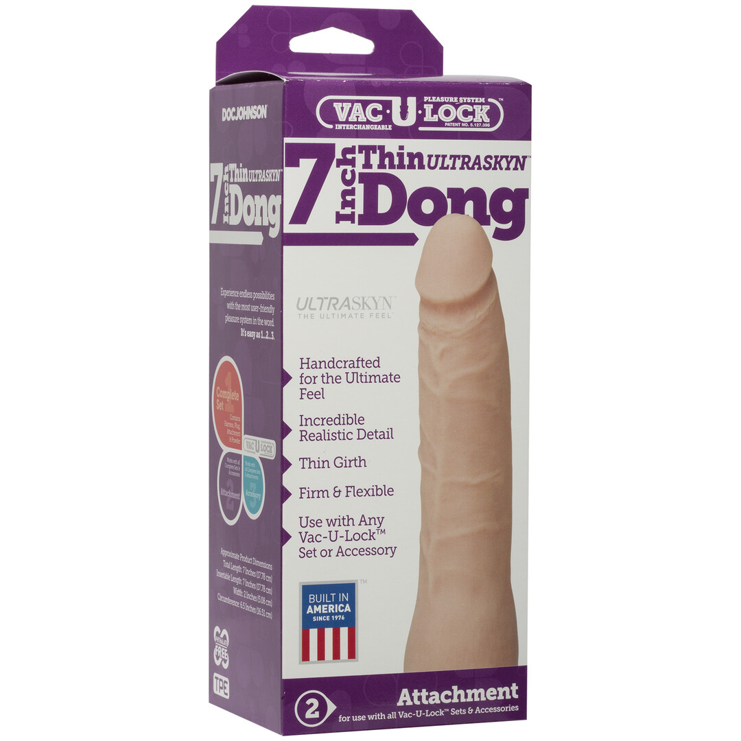 Realistisch ULTRASKYN Dildo - 7 / 18 cm - Afbeelding 2