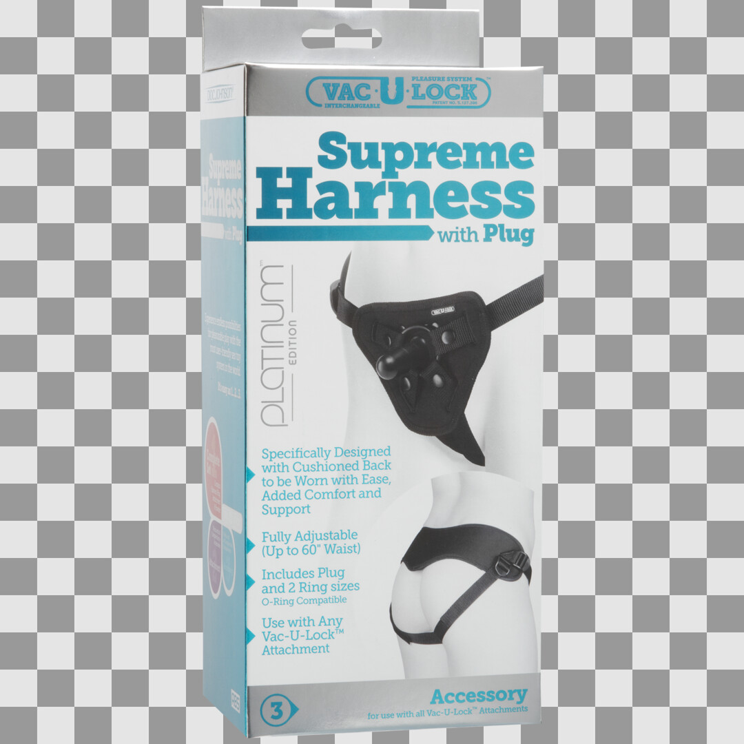 Platina Supreme Harness met Plug - Afbeelding 2
