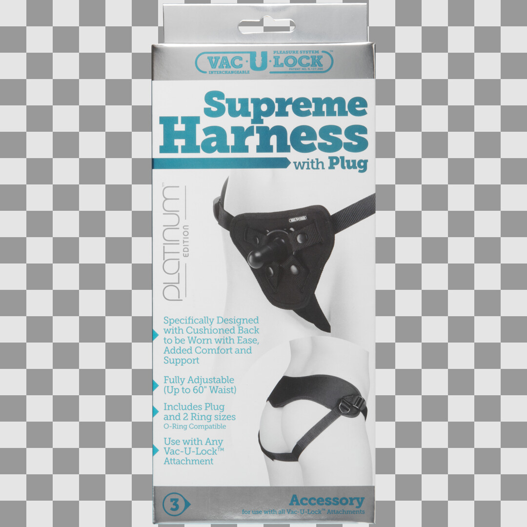 Platina Supreme Harness met Plug - Afbeelding 3