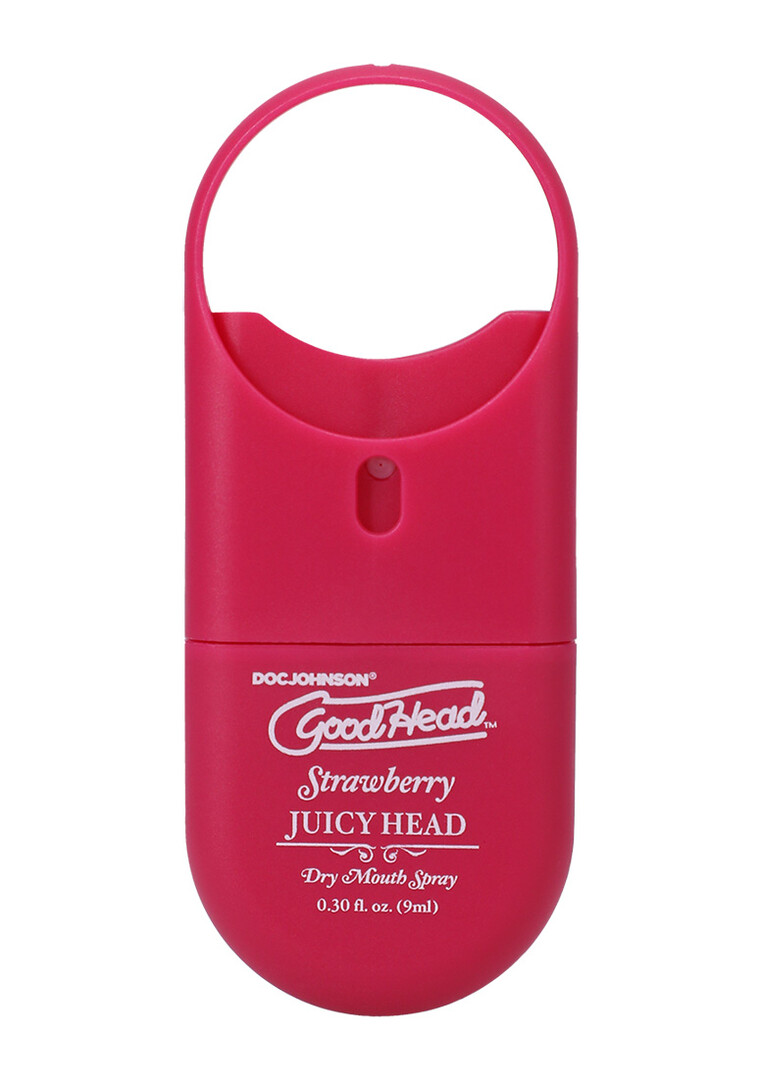 Juicy Head - Dry Mouth Spray To-Go - Aardbei - 0.3 fl oz / 9 ml