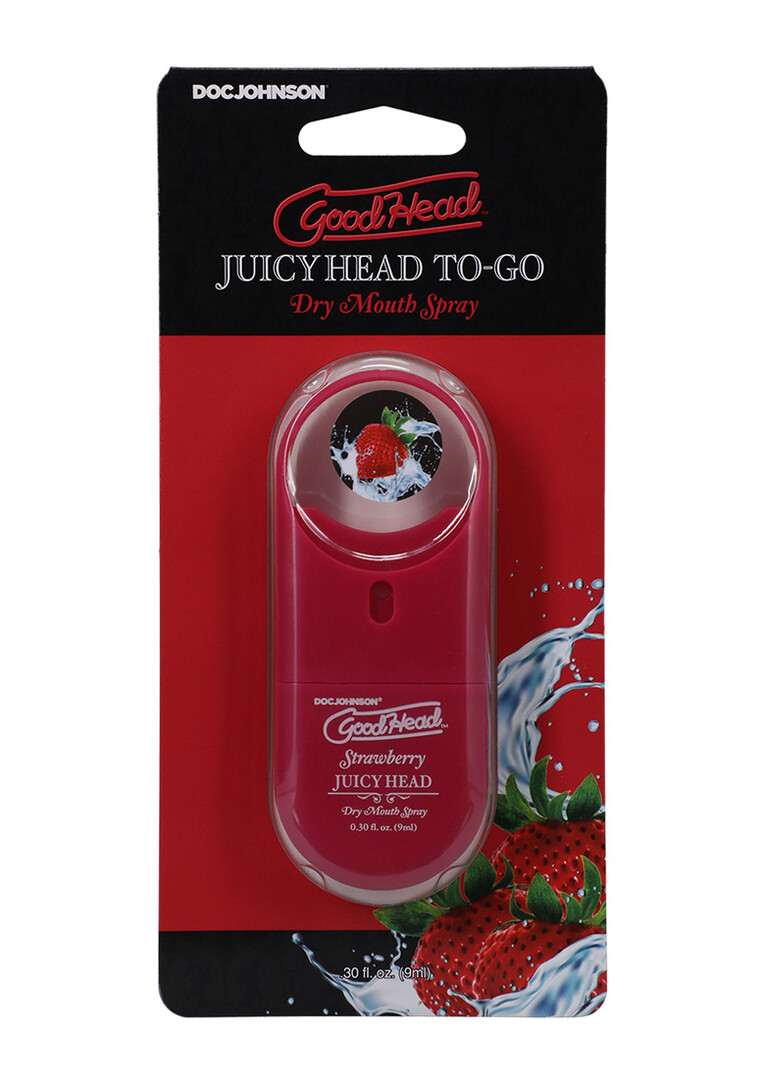 Juicy Head - Dry Mouth Spray To-Go - Aardbei - 0.3 fl oz / 9 ml - Afbeelding 2