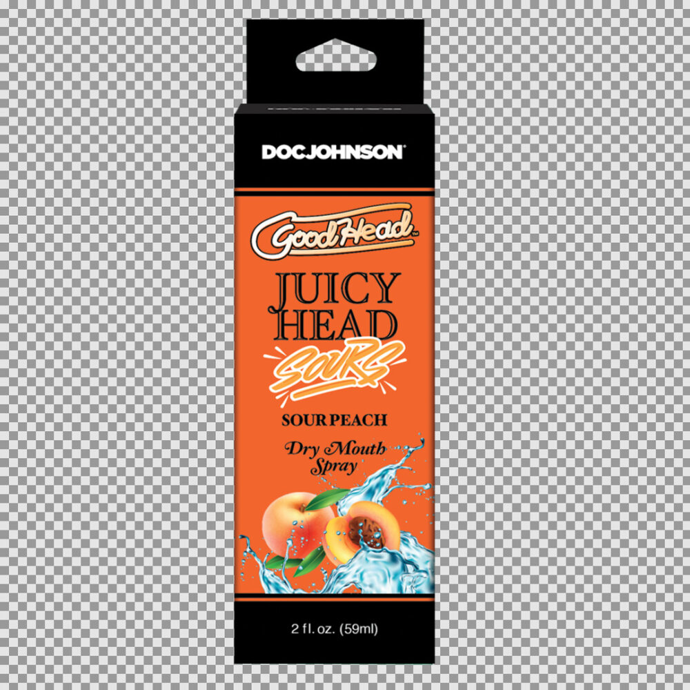 Juicy Head - Dry Mouth Spray - Sour Peach - 2 fl oz / 59 ml - Afbeelding 2