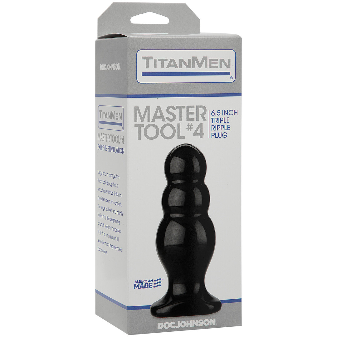 Master Tool #4 - Butt Plug - 6.5 / 16,5 cm - Afbeelding 2