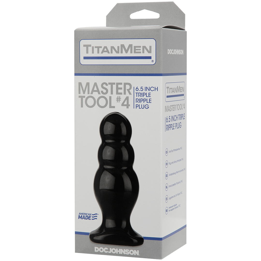 Master Tool #4 - Butt Plug - 6.5 / 16,5 cm - Afbeelding 4