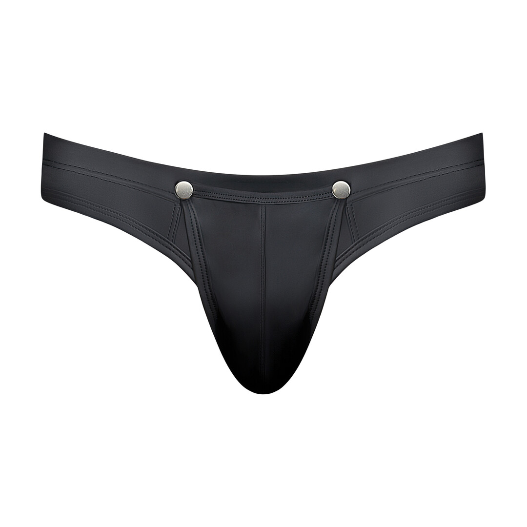 Snap Off Tanga - L/XL - Zwart - Afbeelding 3