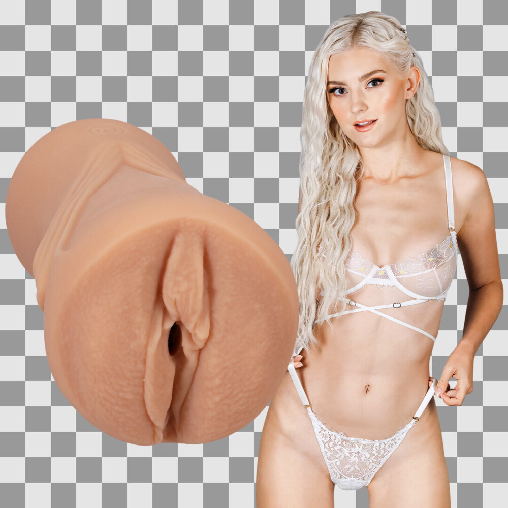 Eva Elfie - ULTRASKYN Pussy Masturbator - Vanille