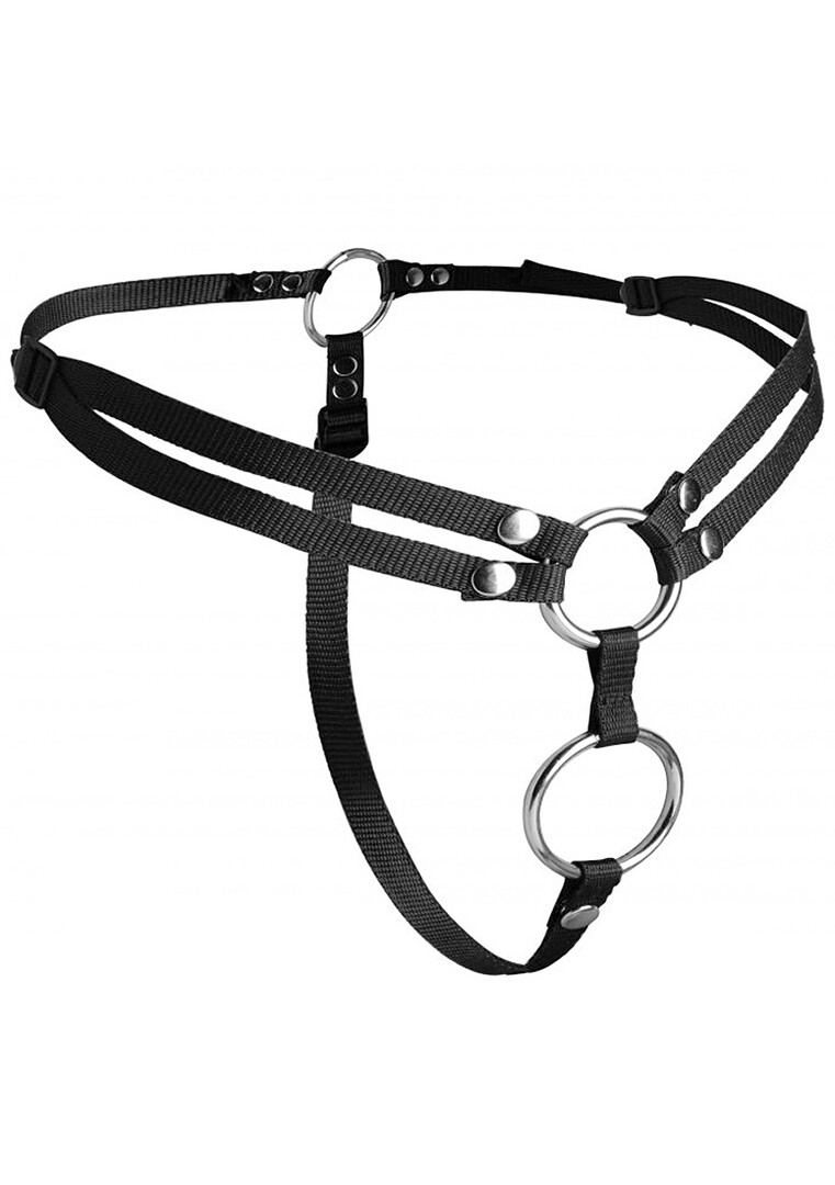 Unity - Double Penetration Strap-On Harness Unity - Dubbelpenetratie Strap-On Harnas - Afbeelding 3