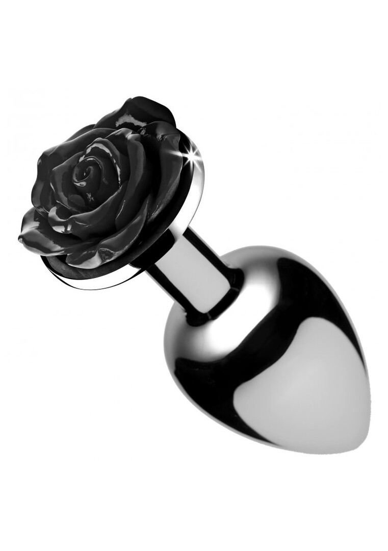 Zwarte Roos - Butt Plug - Groot