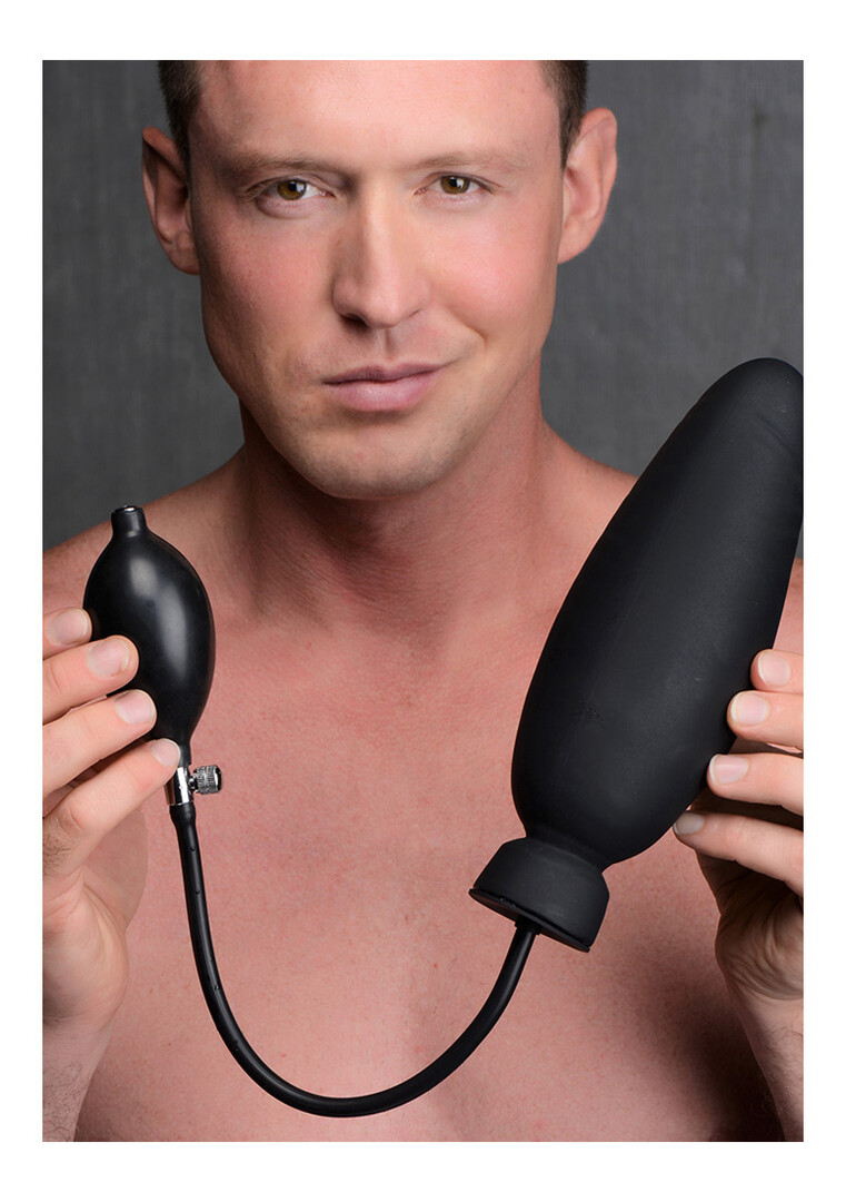 Dick-Spand - Opblaasbare Siliconen Dildo - Afbeelding 3