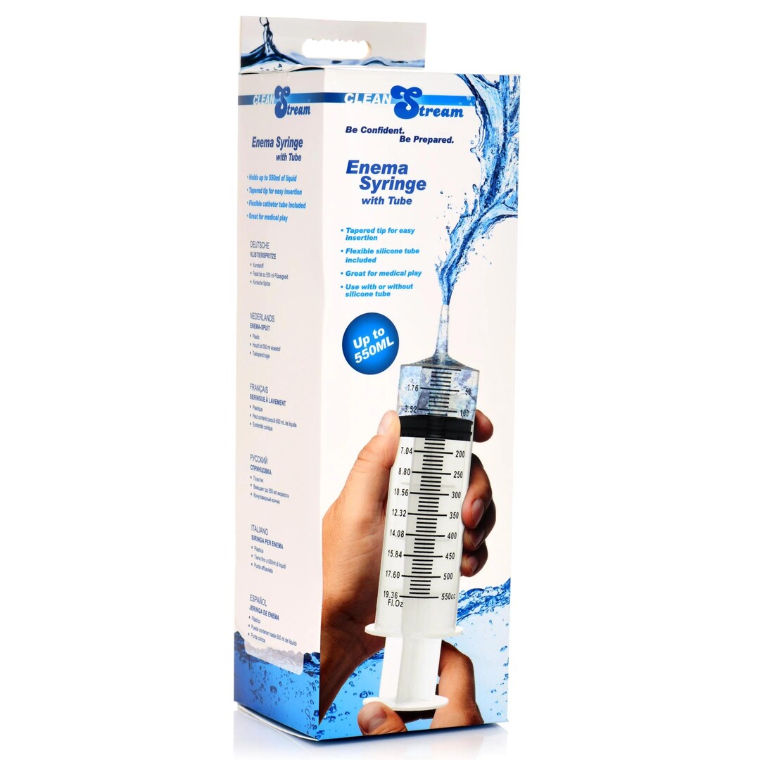 Spuit met Tube - 550 ml - Afbeelding 2