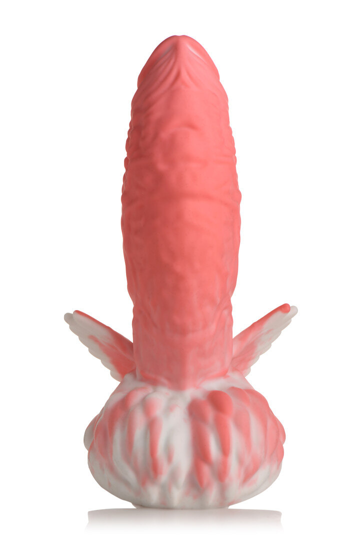 Pegasus - Pecker Winged Silicone Dildo - Roze - Afbeelding 4