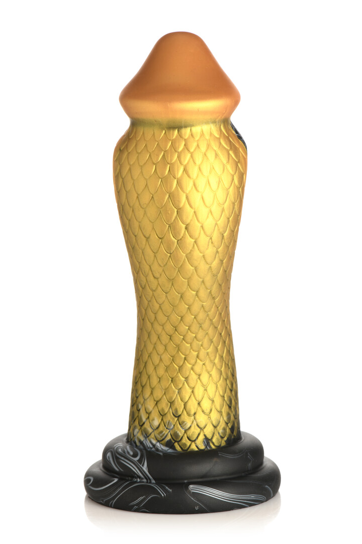 Gouden Slang - Siliconen Dildo - Afbeelding 4