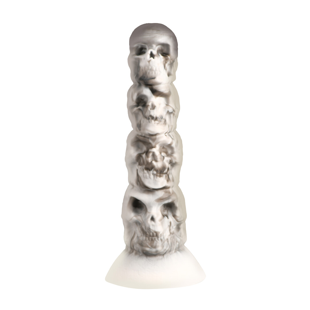 Tower of Doom - Siliconen Dildo - Grijs