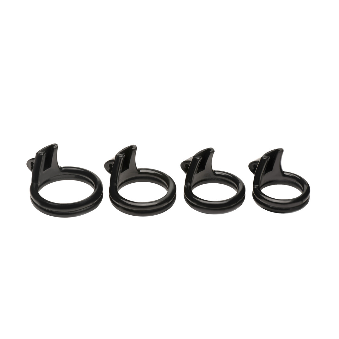 Hard Stop - Dubbele Ring Kastele Cage - Zwart - Afbeelding 4