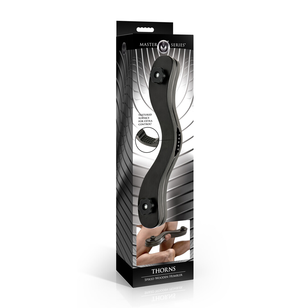 Doren - Gespijkerde Houten Humbler - Zwart - Afbeelding 2