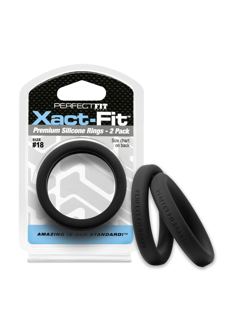 #18 Xact-Fit - Cockring 2-Pack
