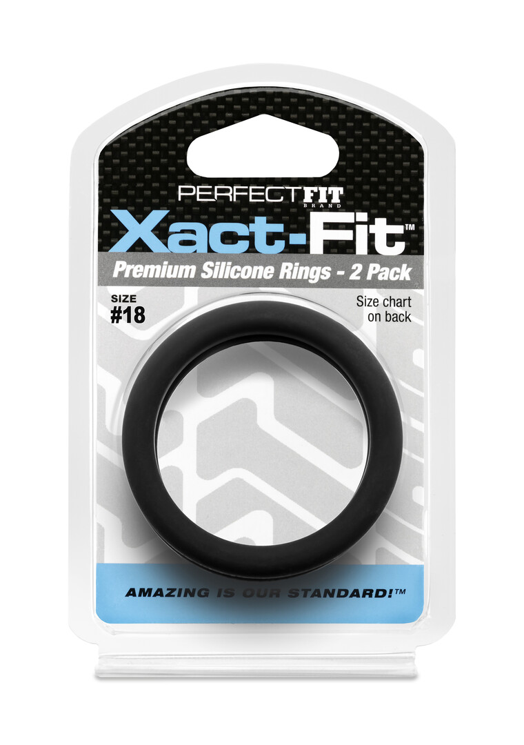 #18 Xact-Fit - Cockring 2-Pack - Afbeelding 2