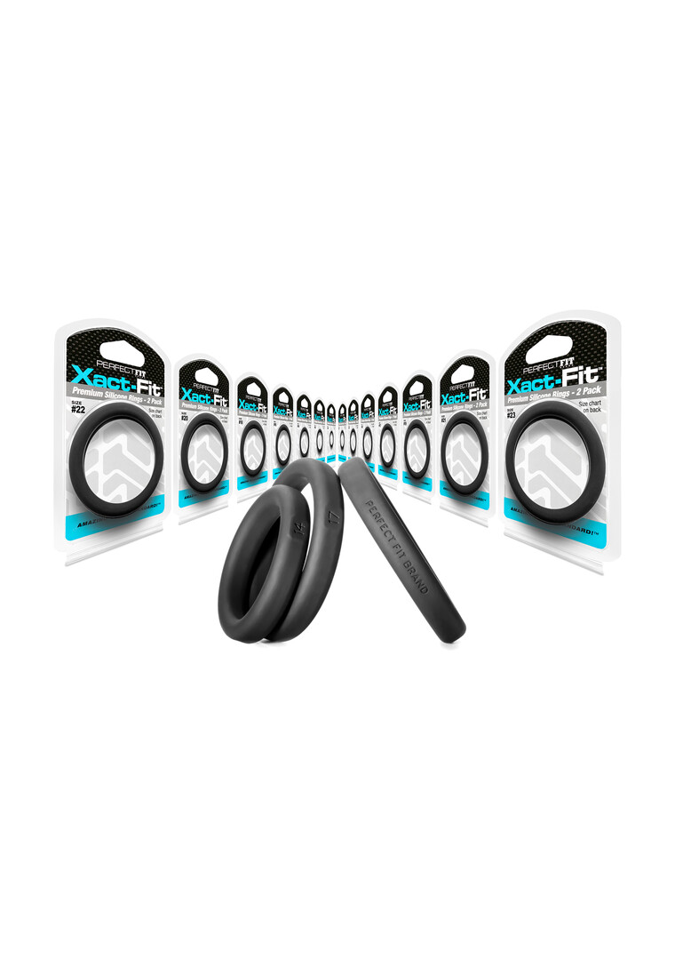 #18 Xact-Fit - Cockring 2-Pack - Afbeelding 4
