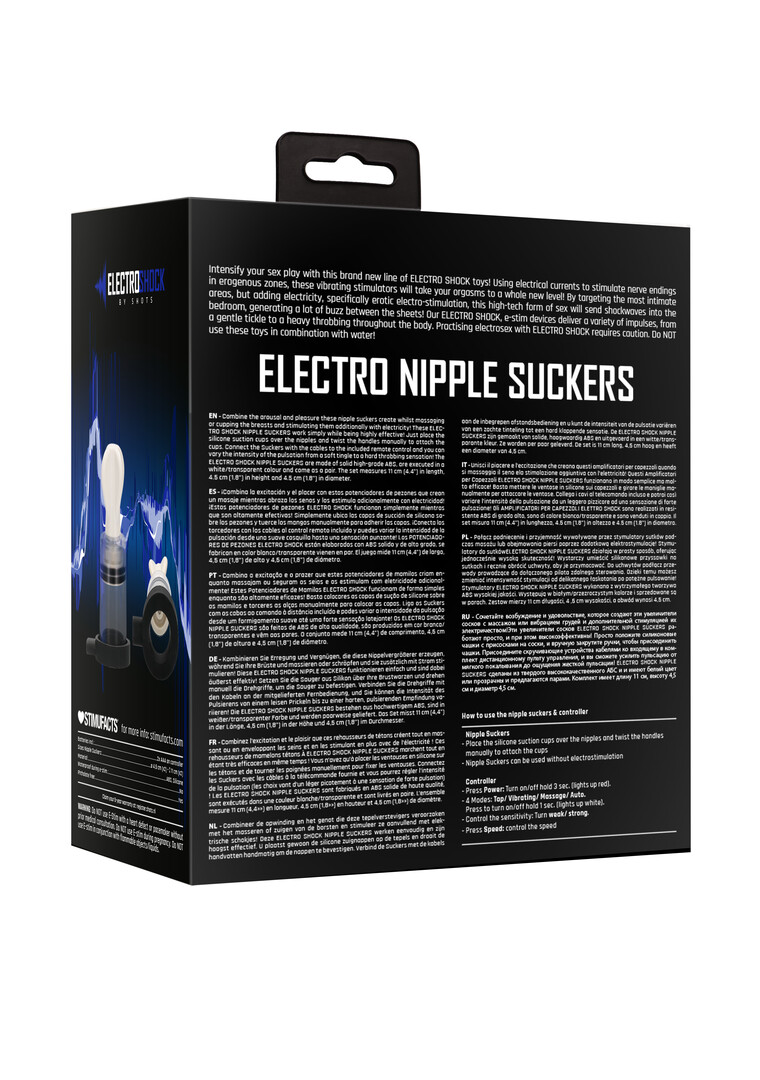 E-Stimulation Bi-Polar Tepelzuigers - Afbeelding 3