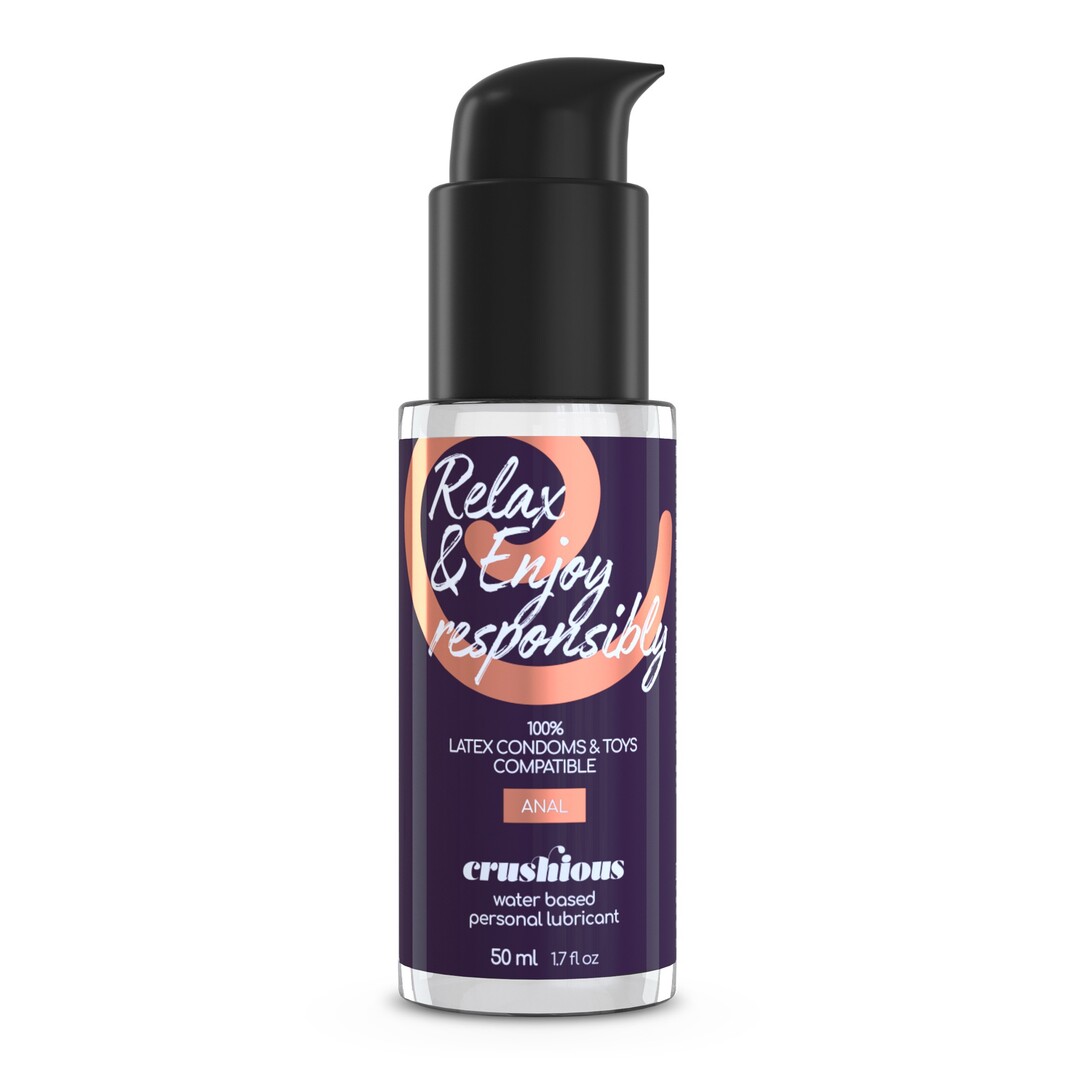 Waterbasis Anale Glijmiddel - 1,7 fl oz / 50 ml