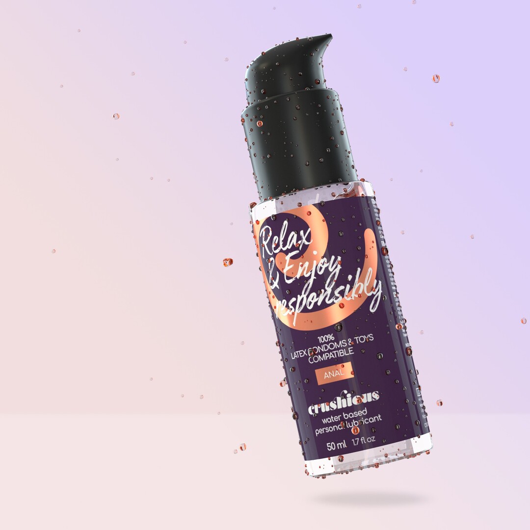 Waterbasis Anale Glijmiddel - 1,7 fl oz / 50 ml - Afbeelding 2