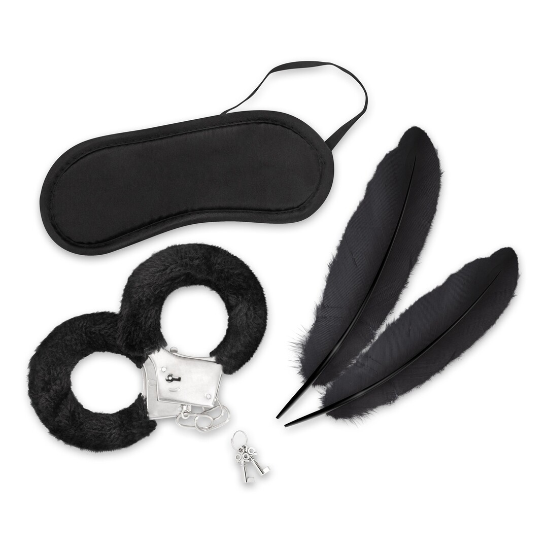 Lover's Dream - 4-delige Bondage Set voor Beginners - Zwart