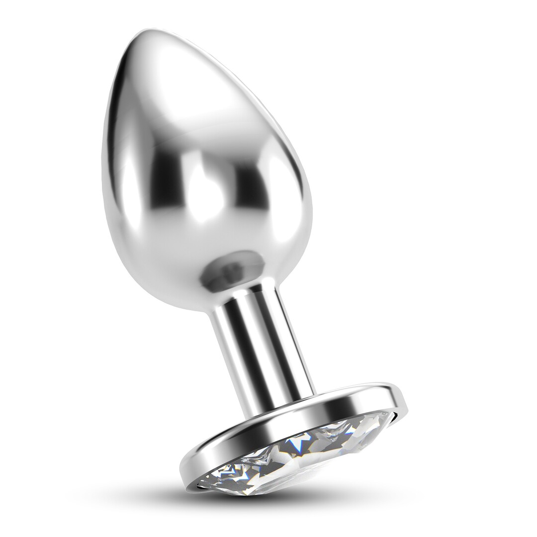 Bijou - Anale Sieraad Plug - Klein - Doorzichtig