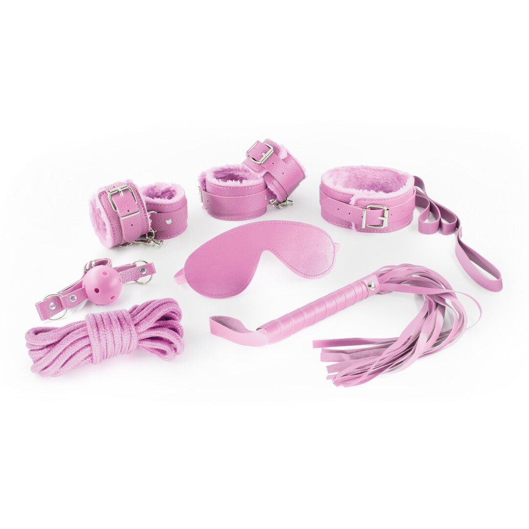 Dungeons and Maidens - 8-delige BDSM Kit - Roze