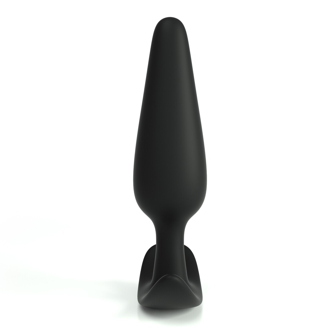 Tic - Siliconen Anale Plug - Klein - Zwart - Afbeelding 3