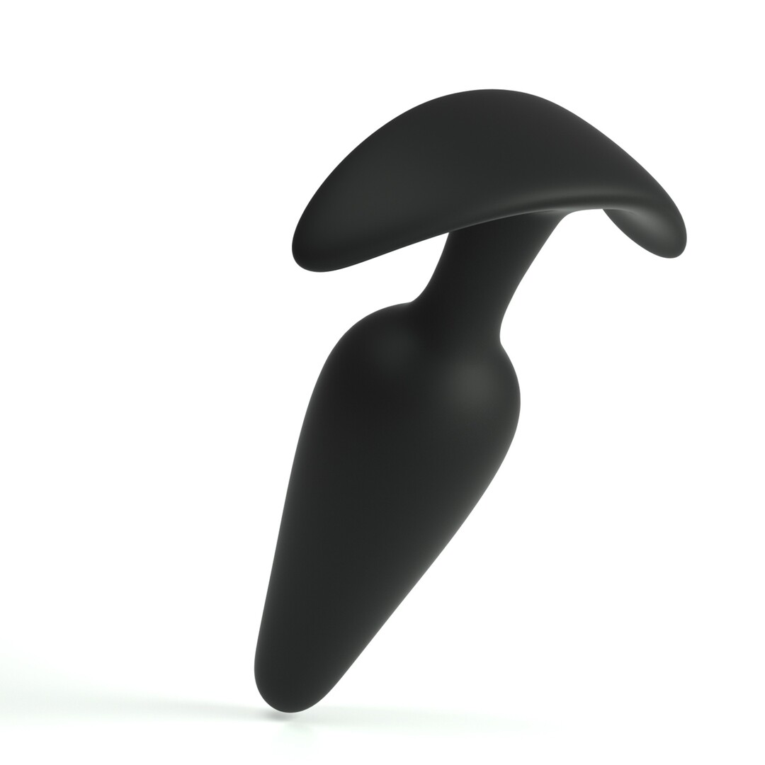 Tic - Siliconen Anale Plug - Klein - Zwart - Afbeelding 4