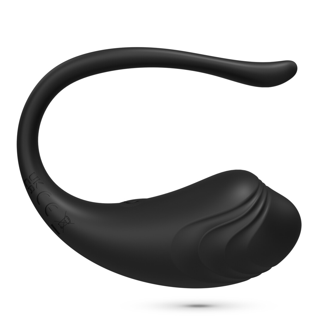 Tamago - Oplaadbaar Vibrerend Ei met Afstandsbediening - Zwart - Afbeelding 4