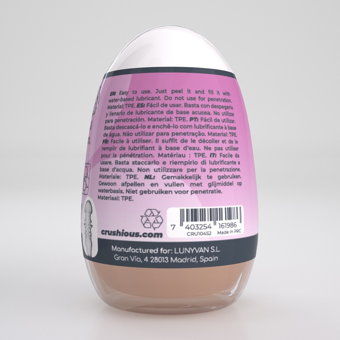 Ezy Egg - Masturbator Ei - De Vaardige - Paars - Afbeelding 3