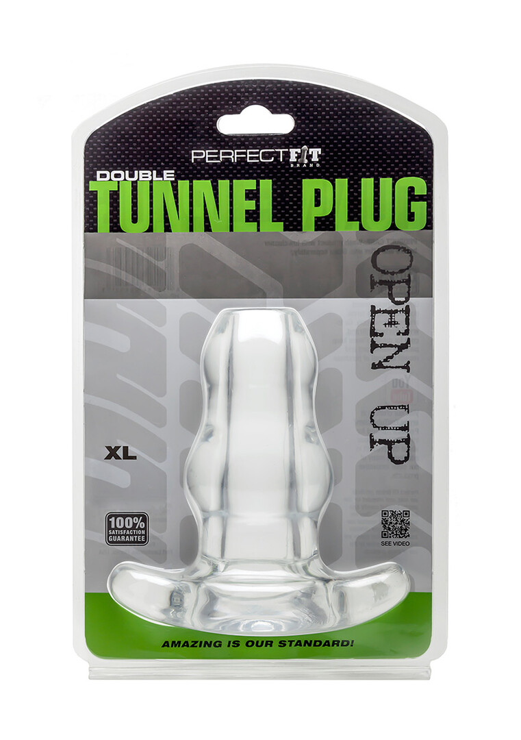 Dubbele Tunnel Plug - Holle Butt Plug - XL - Afbeelding 2