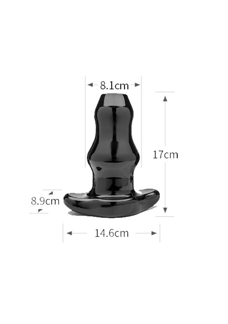 Dubbele Tunnel Plug - Holle Butt Plug - XL - Afbeelding 3