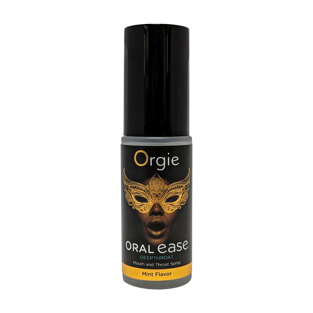 Oral Ease Deepthroat - Mond- en Keelspray - Munt Smaak - 0,5 fl oz / 15 ml