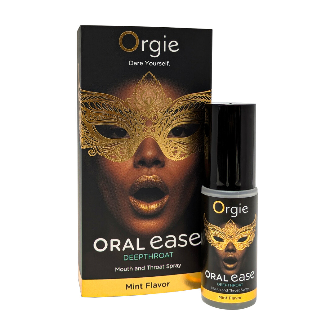 Oral Ease Deepthroat - Mond- en Keelspray - Munt Smaak - 0,5 fl oz / 15 ml - Afbeelding 2