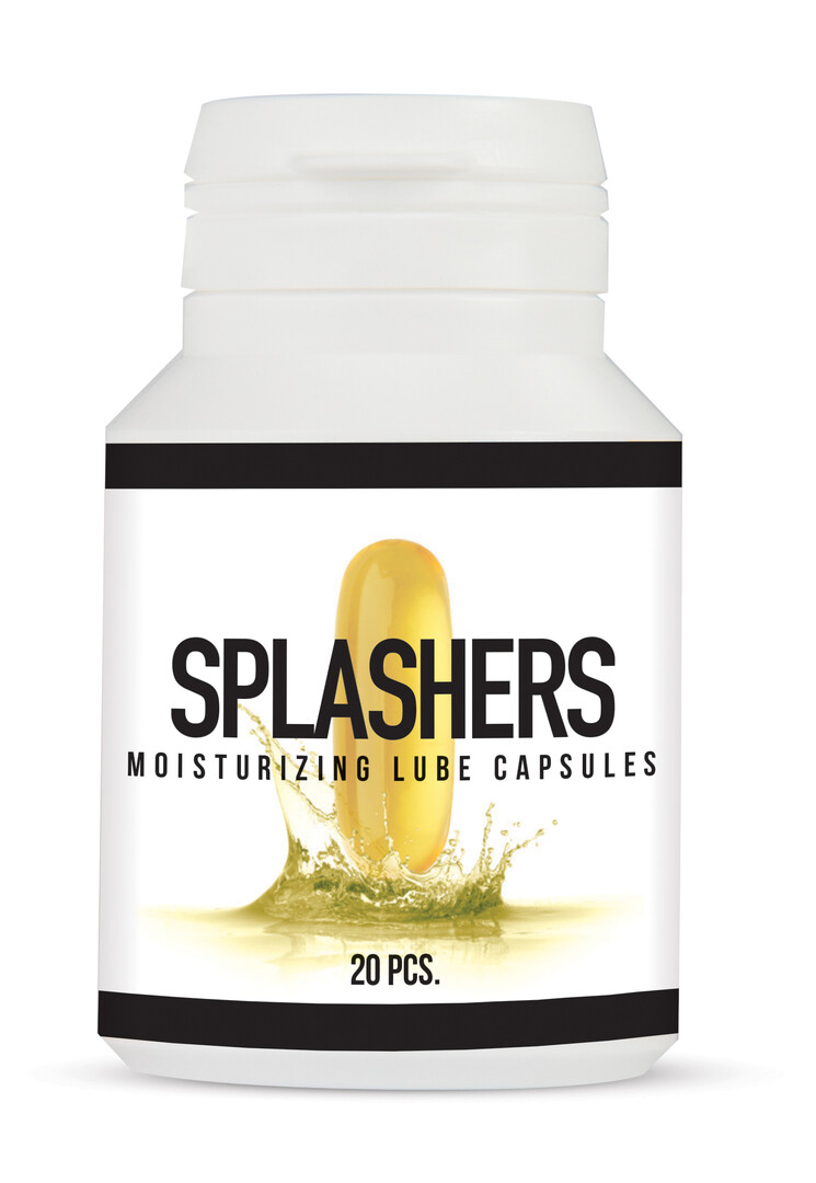 Splashers - Smeermiddel Capsule - 20 Stuks