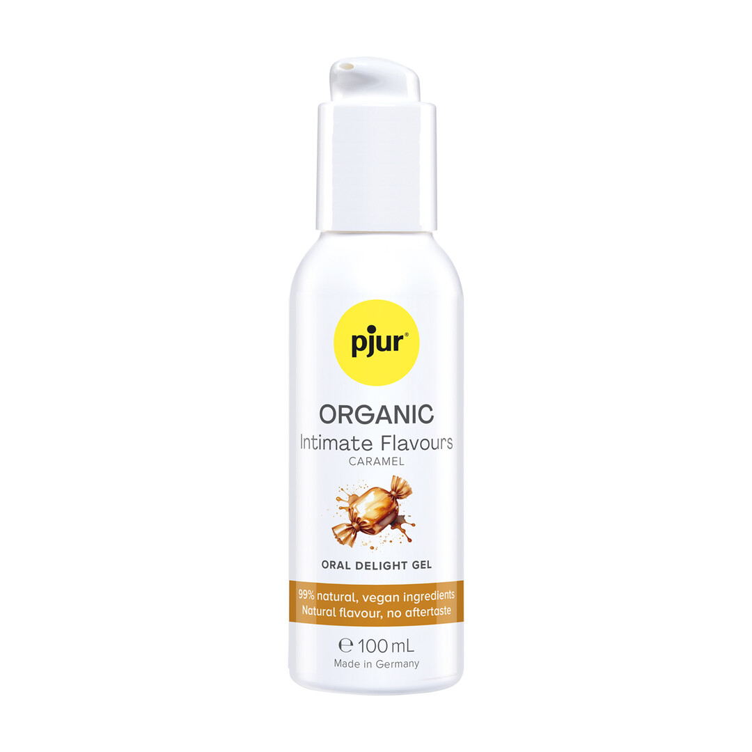 Organic - Intimate Flavours - Caramel - Oral Delight Gel - 3.4 f loz / 100 ml