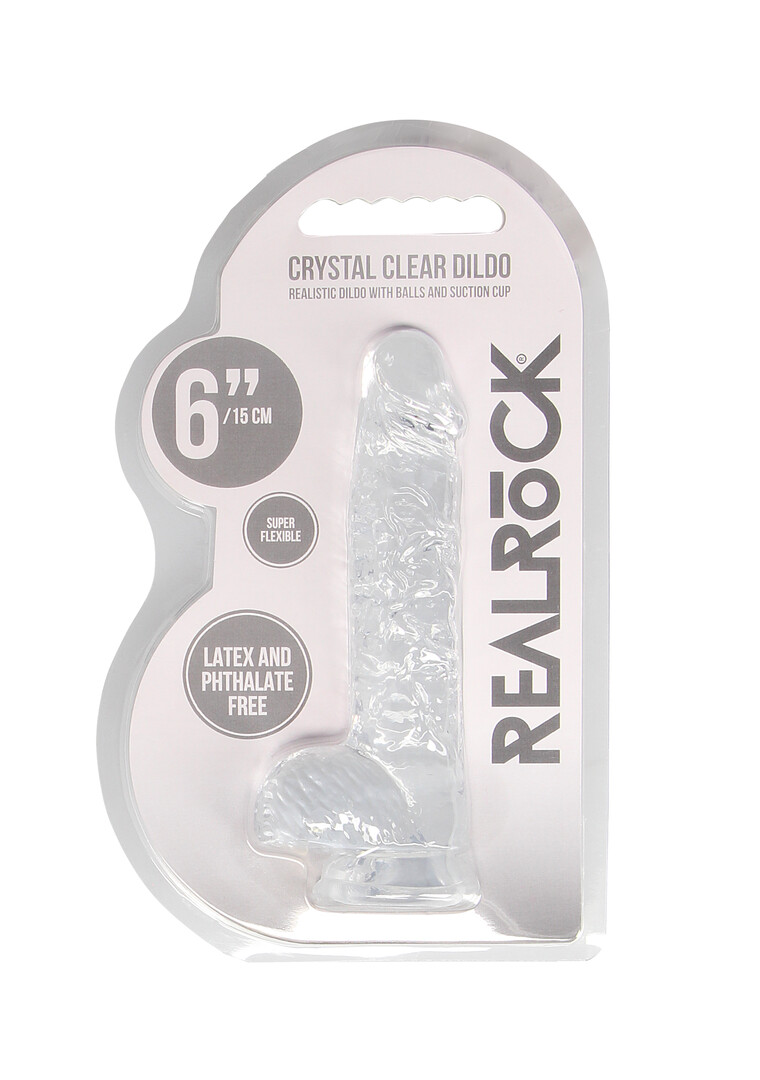 Realistische Dildo met Ballen - 6 / 15 cm - Afbeelding 2