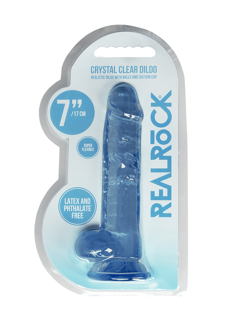 Realistisch Dildo met Ballen - 7 / 17 cm - Afbeelding 2