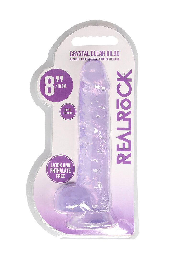 Realistische Dildo met Ballen - 8 / 21 cm - Afbeelding 2
