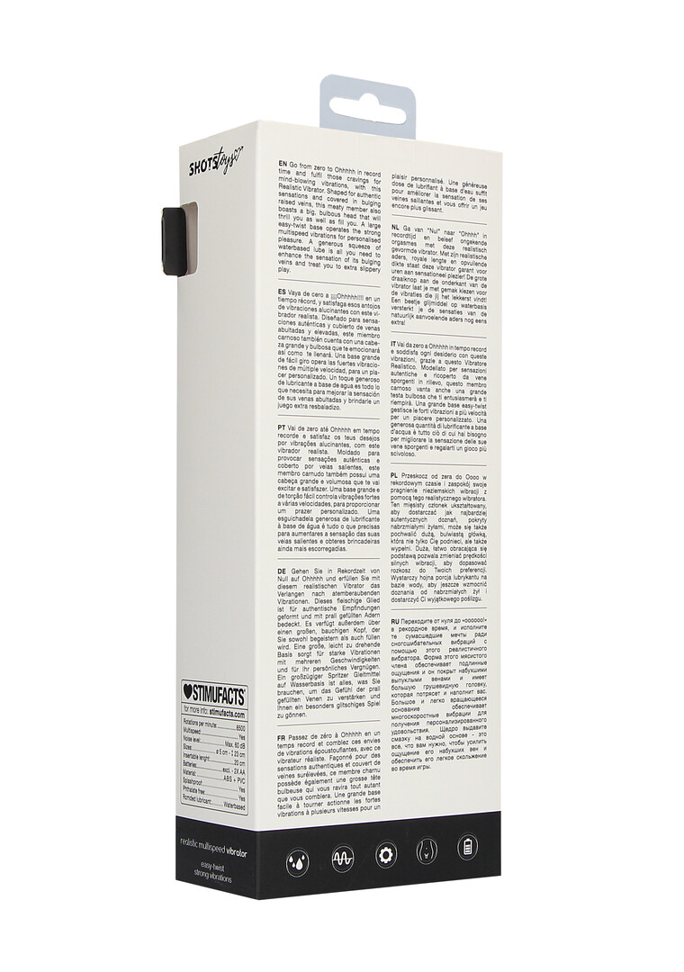 Realistische Multispeed Vibrator - Afbeelding 3
