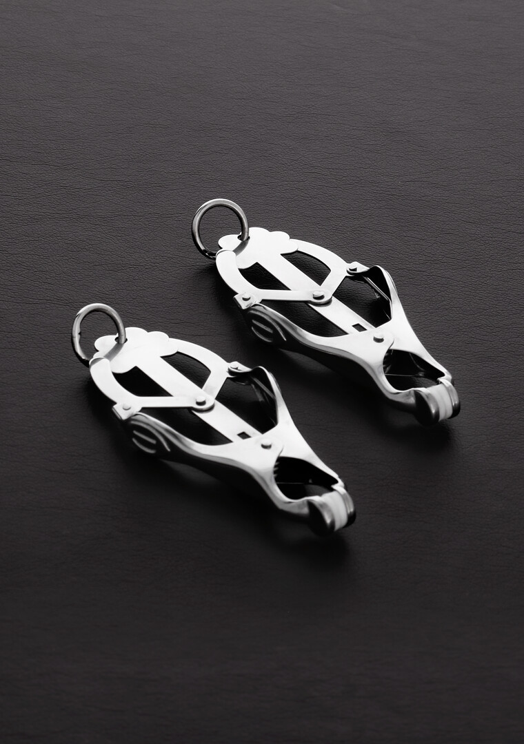 2 Squeezer Teaser Clover Tepelklemmen met Ring